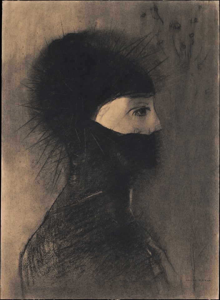 Armor, by Odilon Redon, 1891