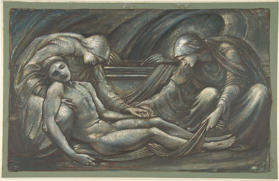 The Entombment, by Sir Edward Burne-Jones, 1879