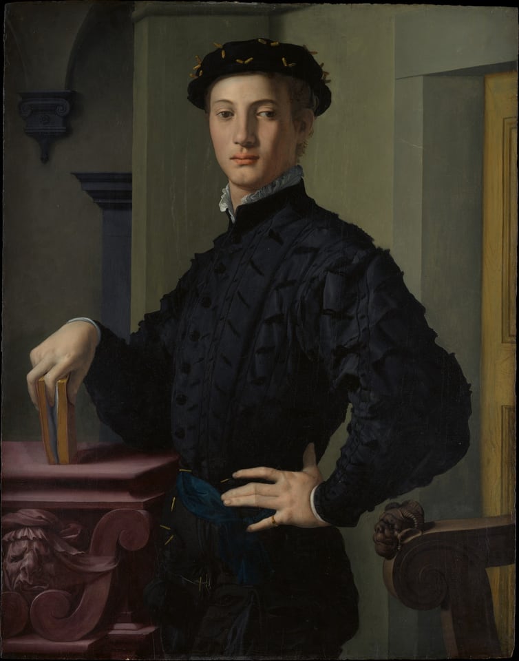 Portrait of a Young Man, by Agnolo Bronzino, 1530s