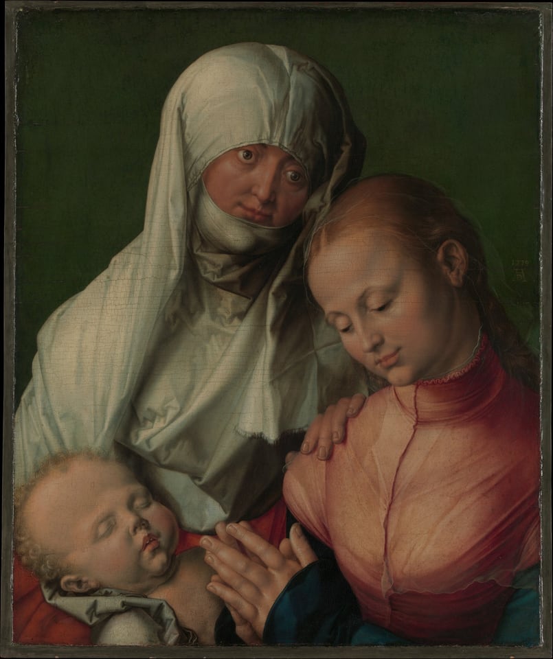 Virgin and Child with Saint Anne, by Albrecht Dürer, probably 1519