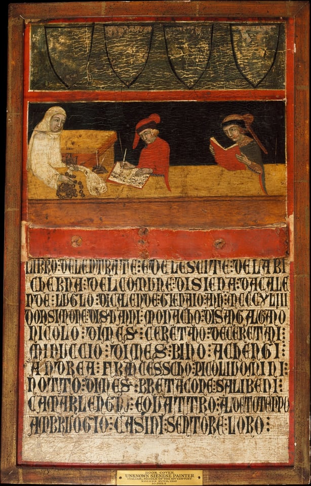Book Cover, by Italian (Sienese) Painter