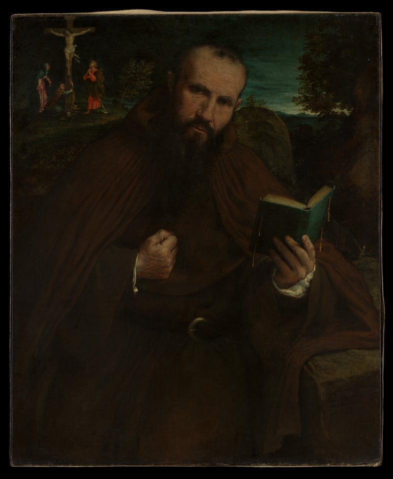 Brother Gregorio Belo of Vicenza, by Lorenzo Lotto, 1547