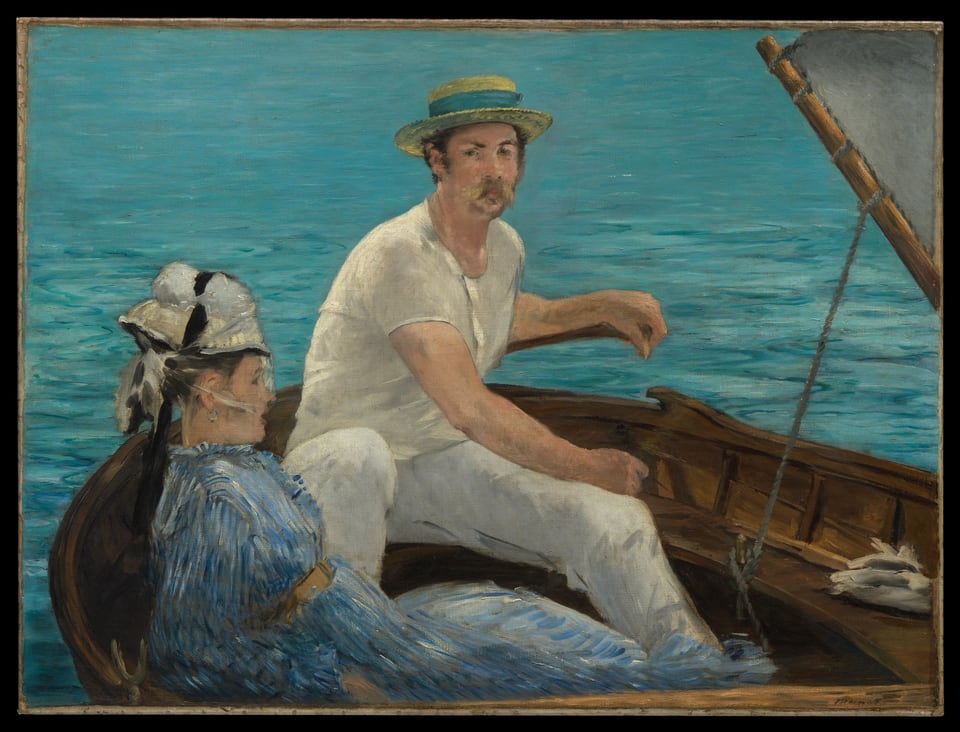 Boating, by Édouard Manet, 1874
