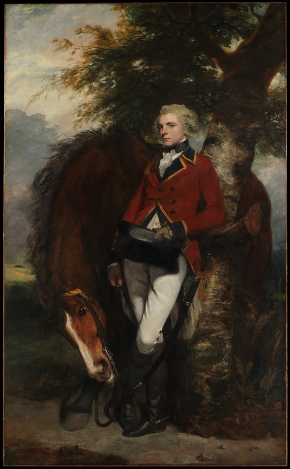 Captain George K. H. Coussmaker (1759–1801), by Joshua Reynolds, 1782