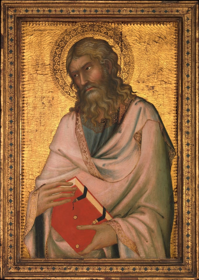 Saint Andrew, by Simone Martini, ca. 1326