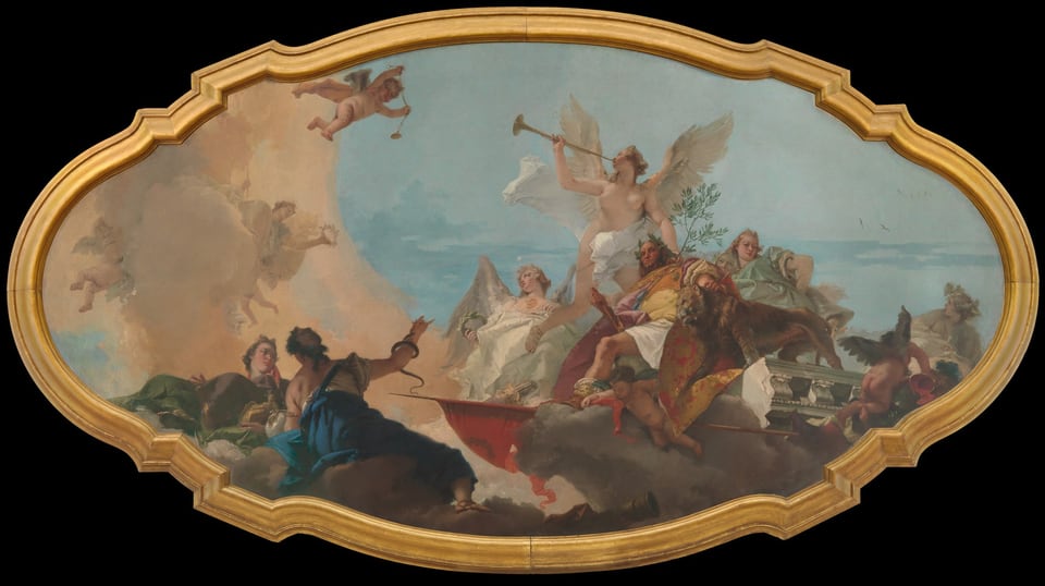 The Glorification of the Barbaro Family, by Giovanni Battista Tiepolo, ca. 1750