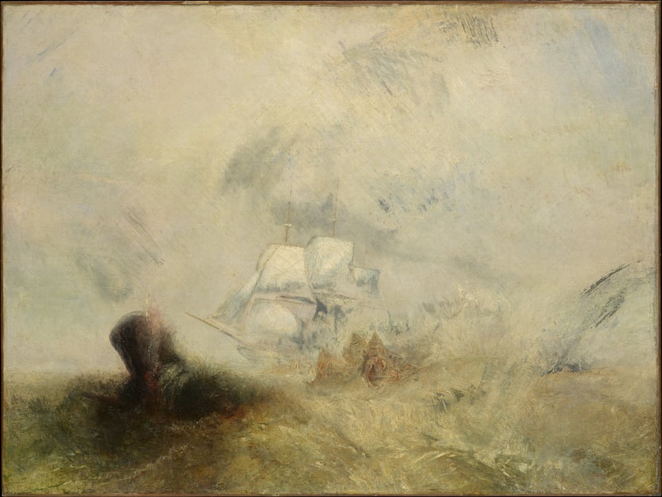 Whalers, by Joseph Mallord William Turner, ca. 1845