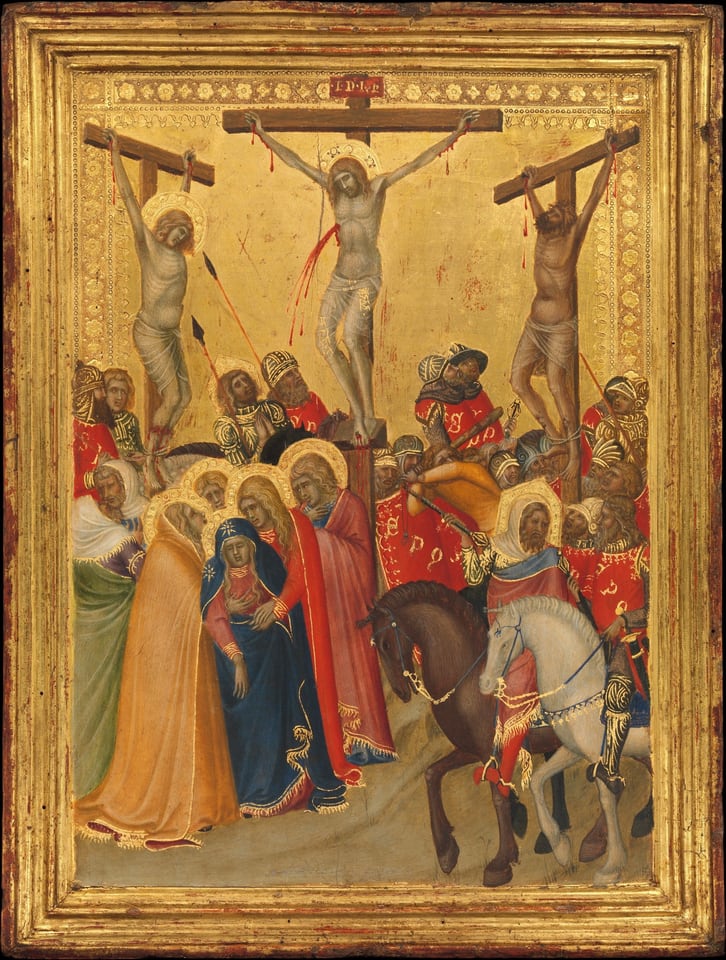 The Crucifixion, by Pietro Lorenzetti, 1340s
