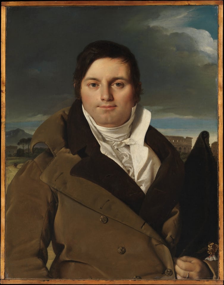 Joseph-Antoine Moltedo (born 1775), by Jean Auguste Dominique Ingres, ca. 1810