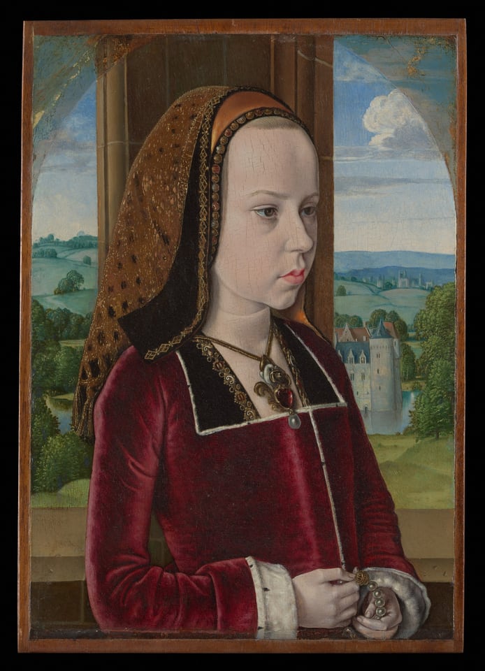 Margaret of Austria, by Jean Hey (called Master of Moulins), ca. 1490