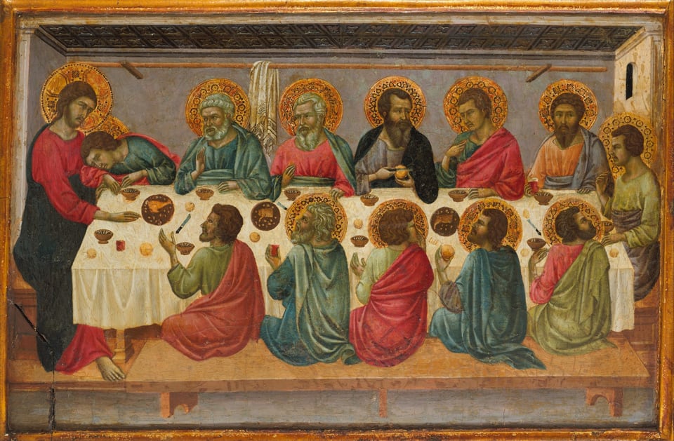 The Last Supper, by Ugolino da Siena (Ugolino di Nerio), ca. 1325