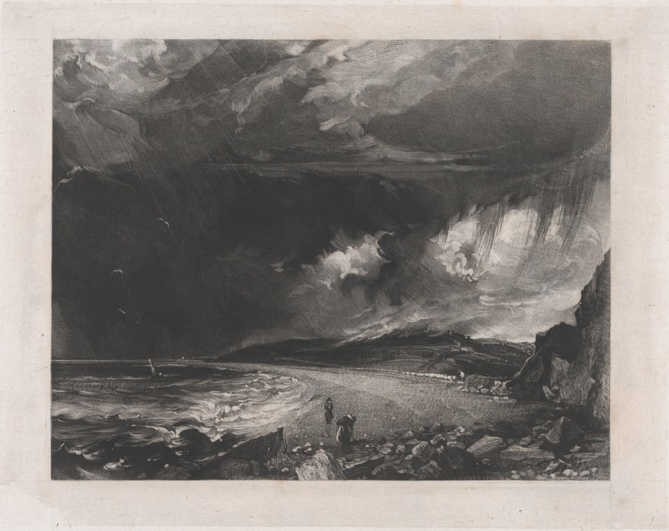 Weymouth Bay, by David Lucas, 1830
