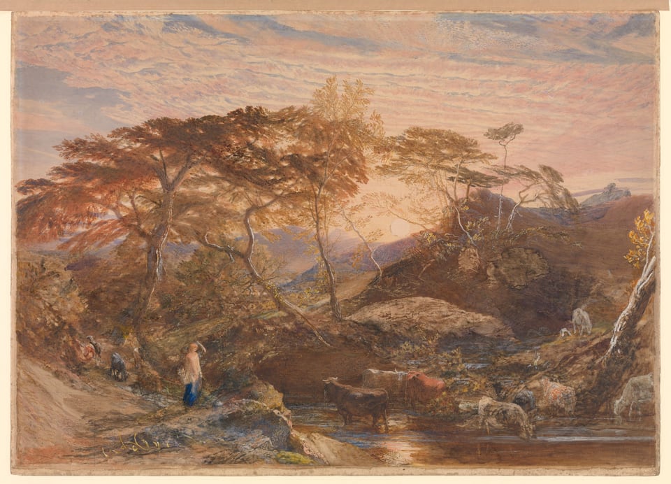 Sabrina, by Samuel Palmer, 1856