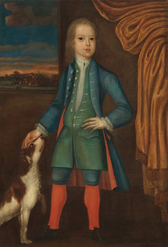 Boy in Blue Coat, c. 1730