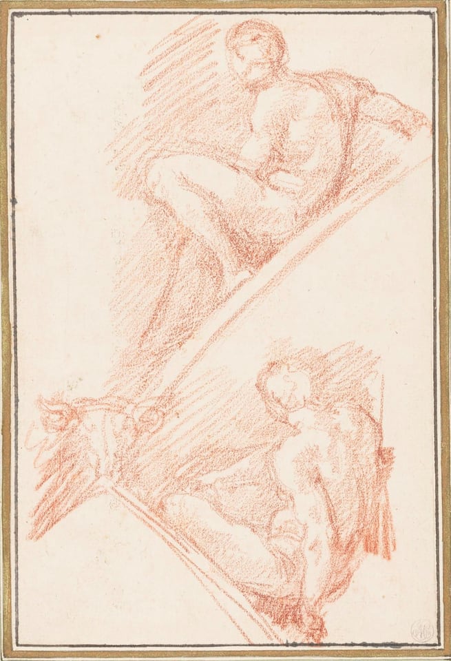 FIGURES FROM SISTINE CHAPEL CEILING