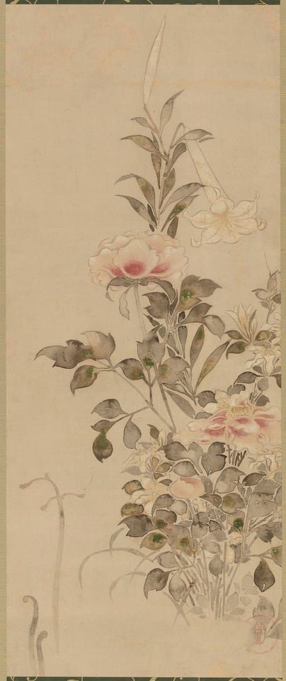 Hanging scroll