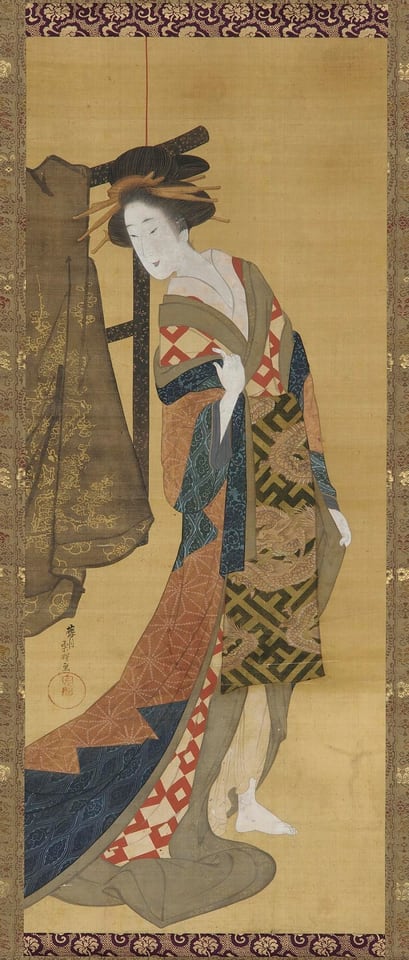Hanging scroll
