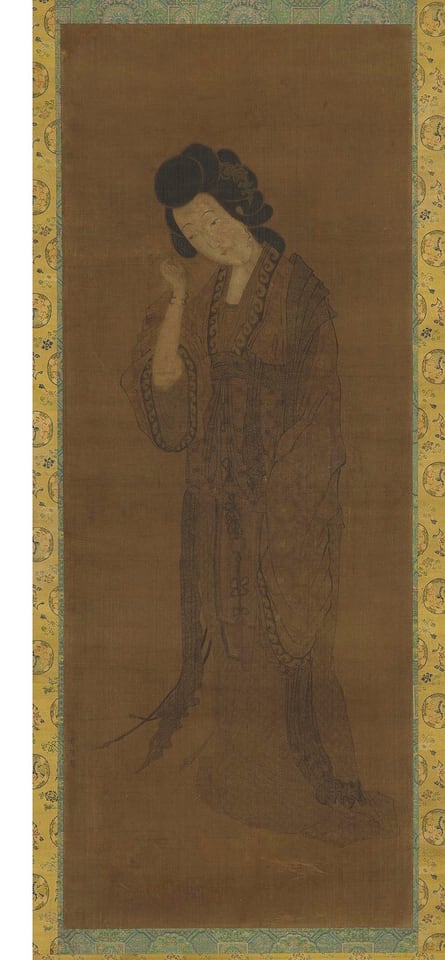 Hanging scroll (mounted on panel)