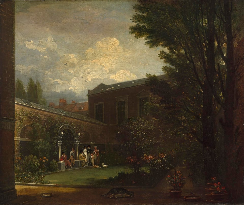Artist: Benjamin West, Sitter: Benjamin West, Current owner: National Portrait Gallery, Smithsonian Institution