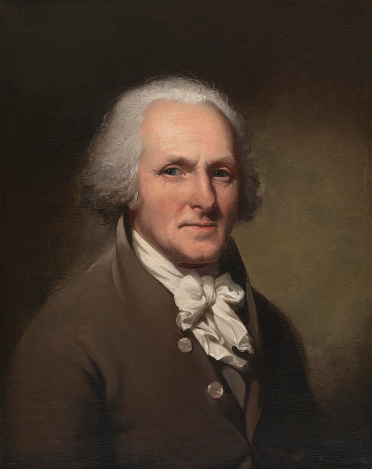 Artist: Charles Willson Peale, Sitter: Charles Willson Peale, Current owner: National Portrait Gallery, Smithsonian Institution