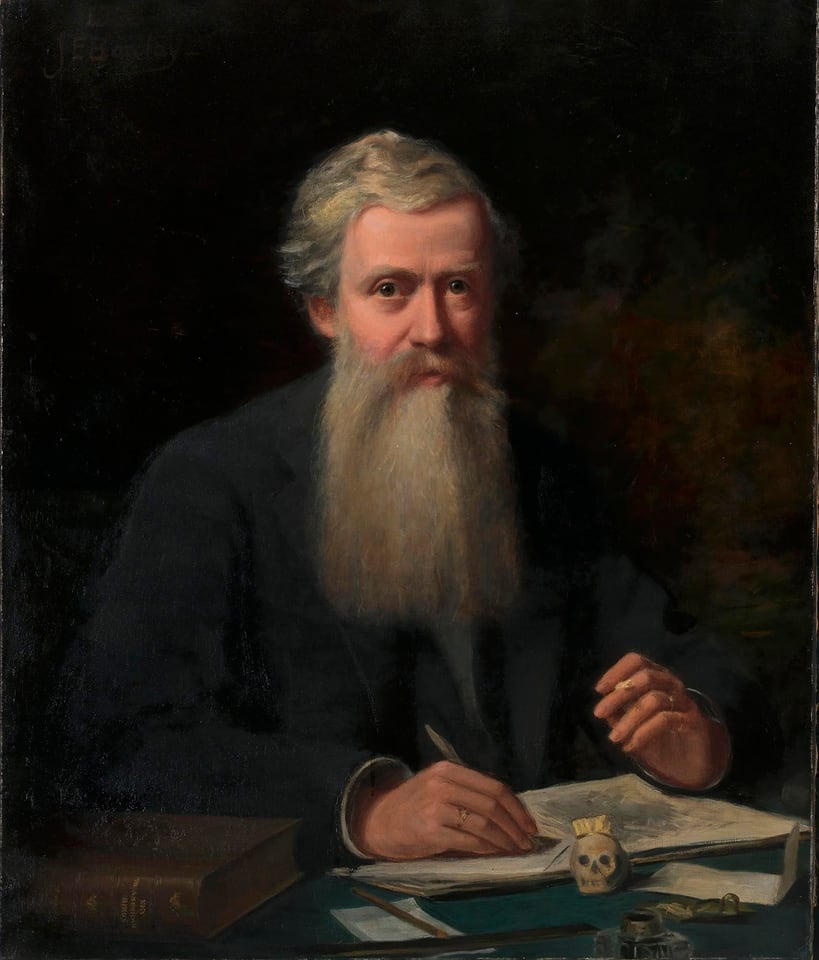 Portrait of Elliot Coues, by J. Edward Barclay, 1898