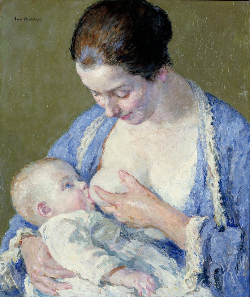 Mother and Child, by Gari Melchers, ca. 1920