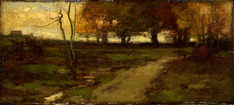 Landscape, by J. Francis Murphy, ca. 1880-1890