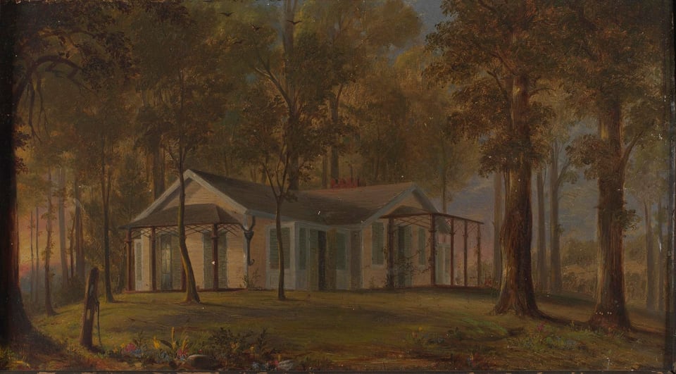 Kalorama Cottage, by John Ferguson Weir, ca. 1860