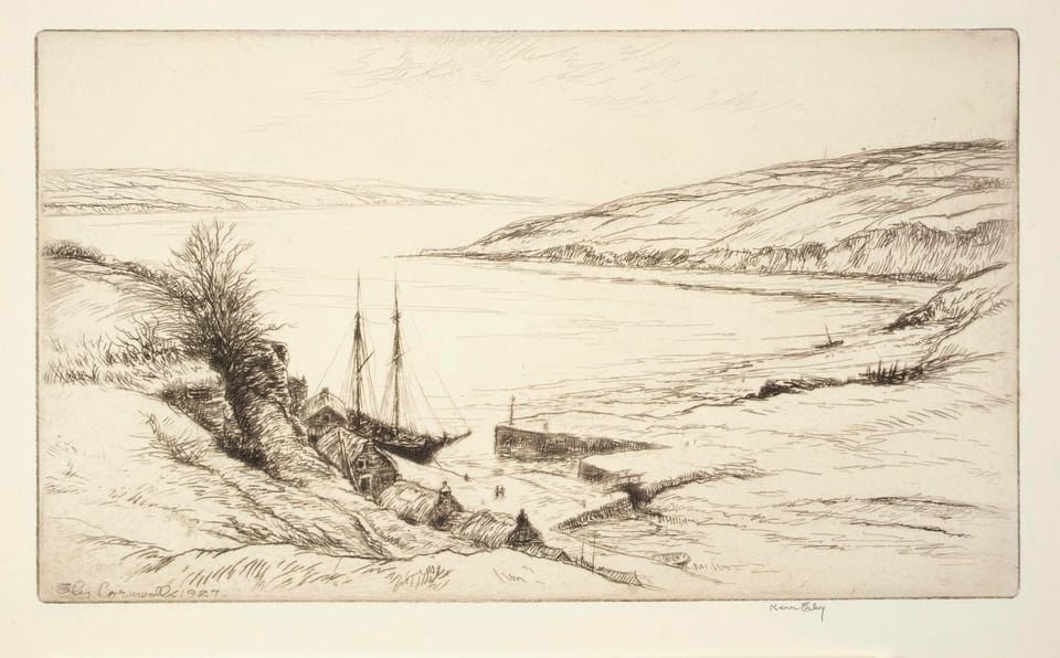 Cornwall, by Kerr Eby, 1927