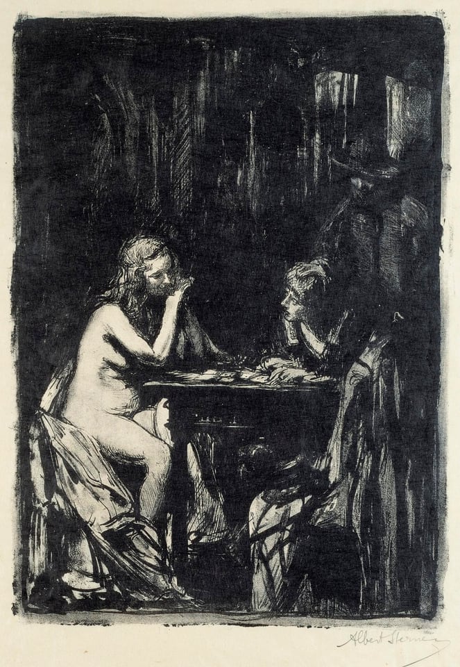 The Stranger, by Albert Sterner, 1916
