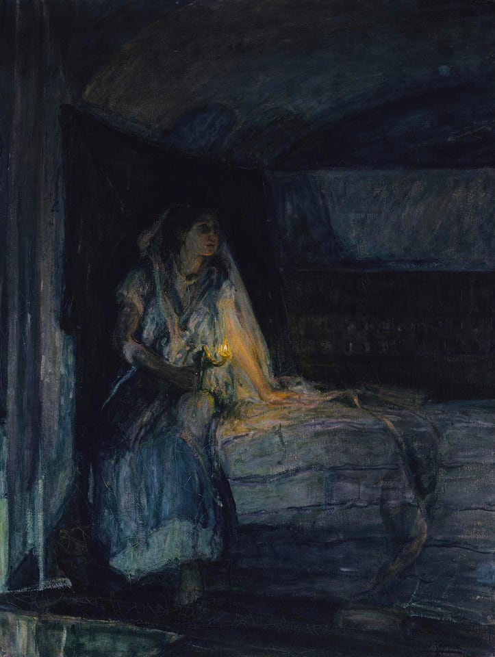Mary, by Henry Ossawa Tanner, ca. 1914