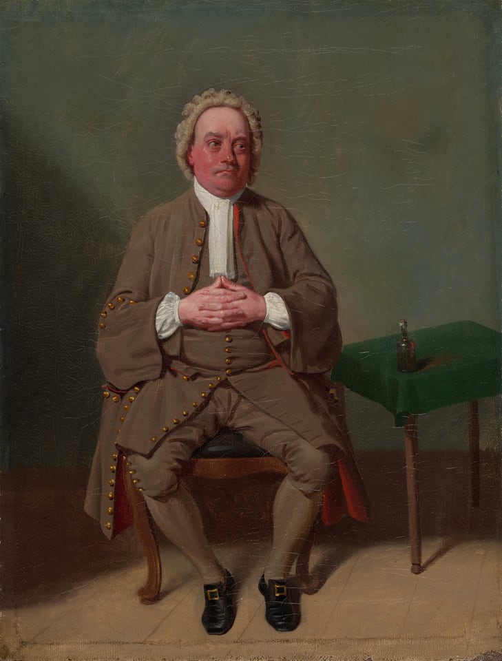 A work made of oil on canvas.