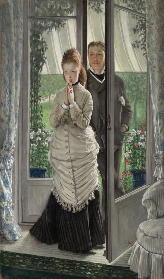 The Lovers, by James Tissot, 1872