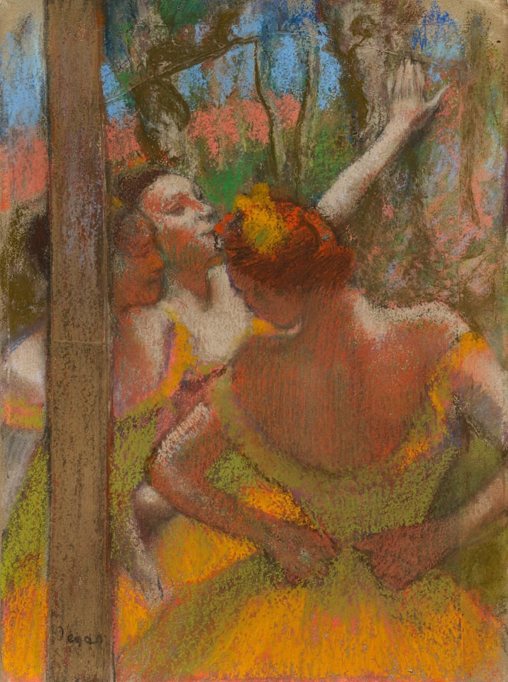 Dancers, by Edgar Degas, c. 1896
