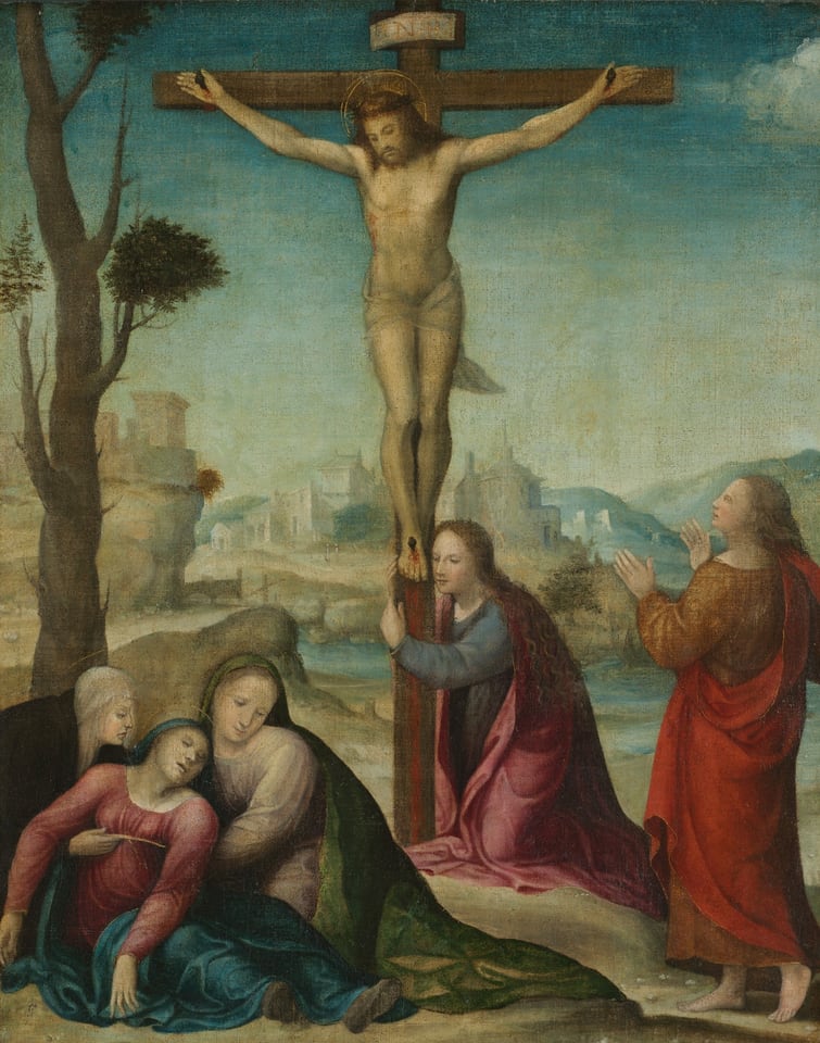 The Crucifixion, by Sodoma, 1500s
