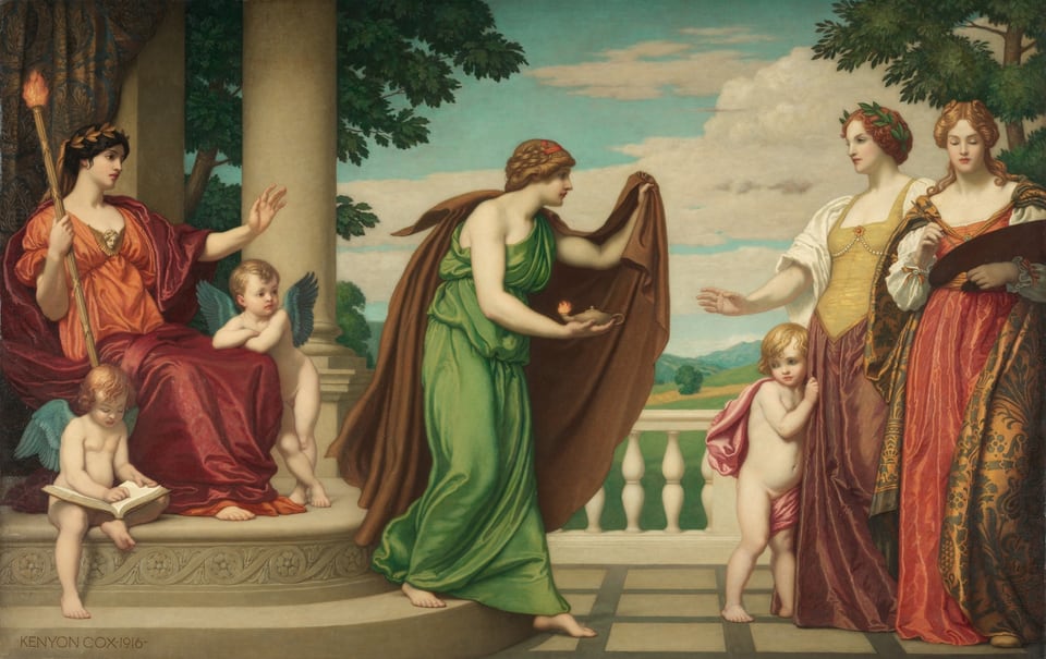 Tradition, by Kenyon Cox, 1916