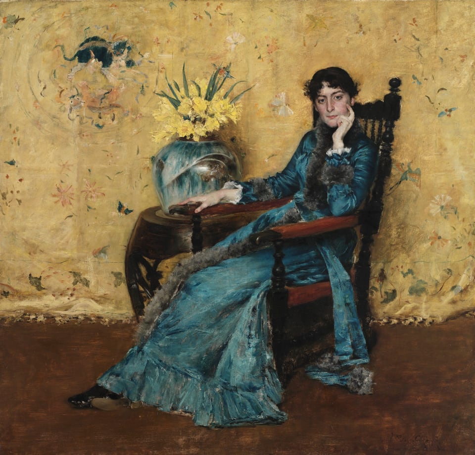Portrait of Dora Wheeler, by William Merritt Chase, 1882–83