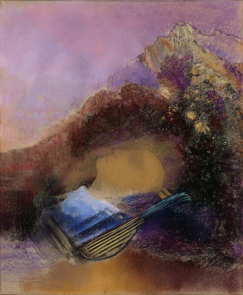 Orpheus, by Odilon Redon, c. 1903–10