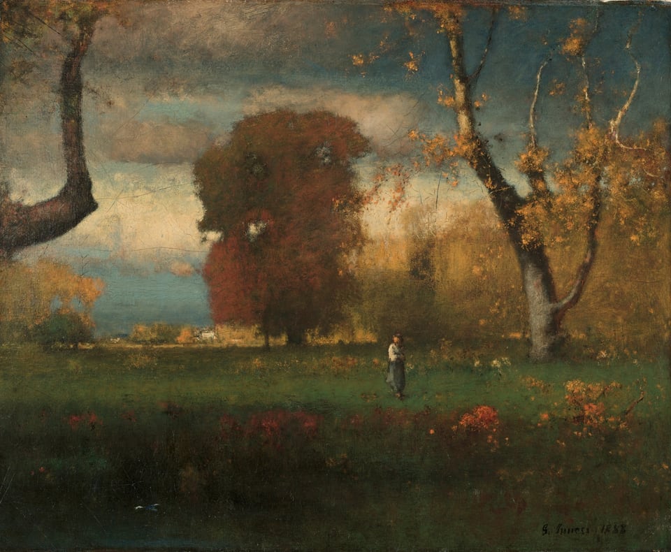 Landscape, by George Inness, 1888
