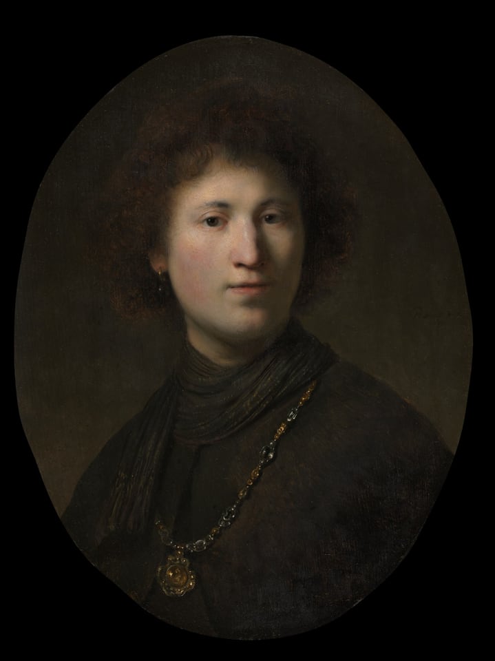 A Young Man with a Chain, by Rembrandt van Rijn, c. 1629 or 1632