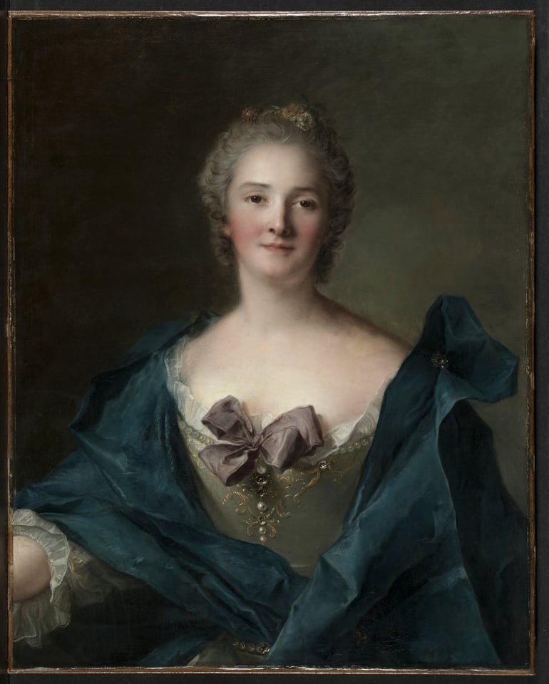 Portrait of a Woman, by Jean-Marc Nattier, c. 1748