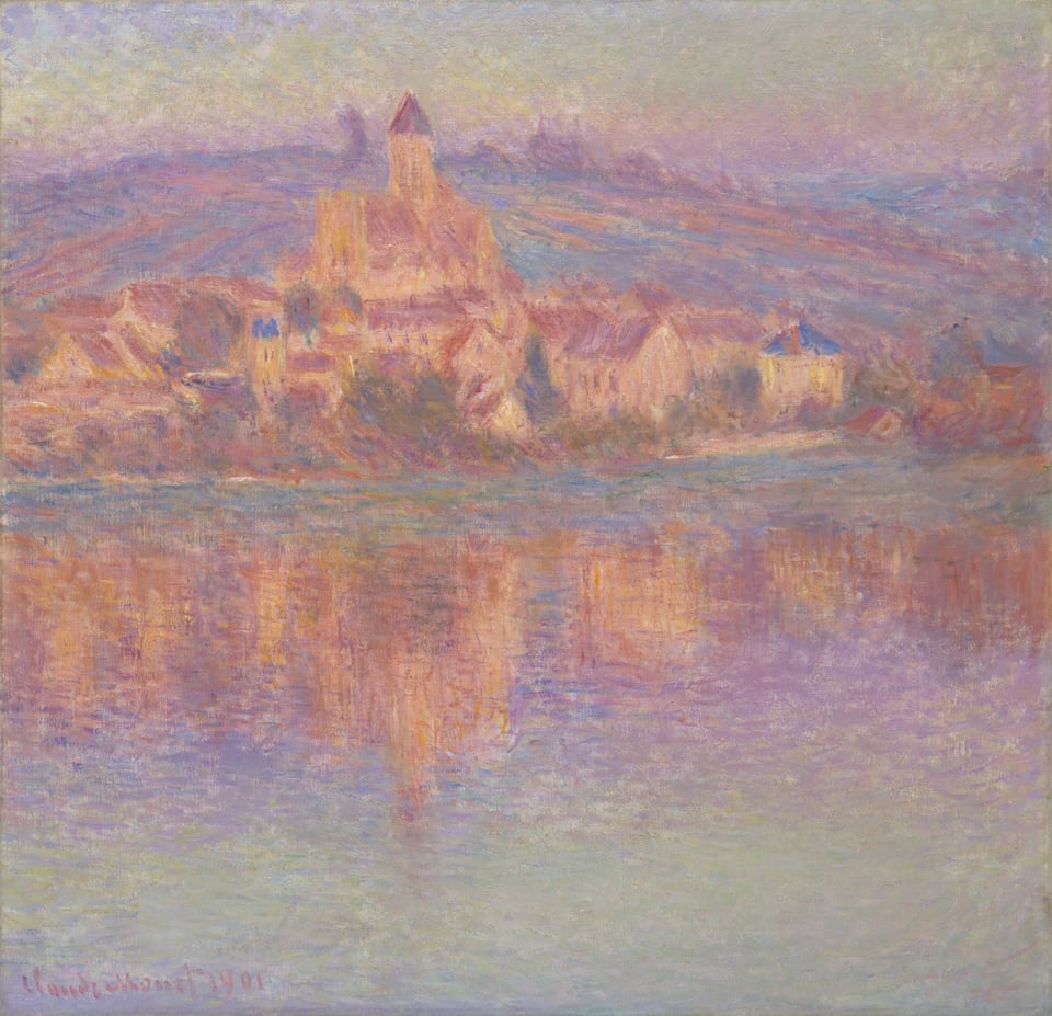 A work made of oil on canvas.