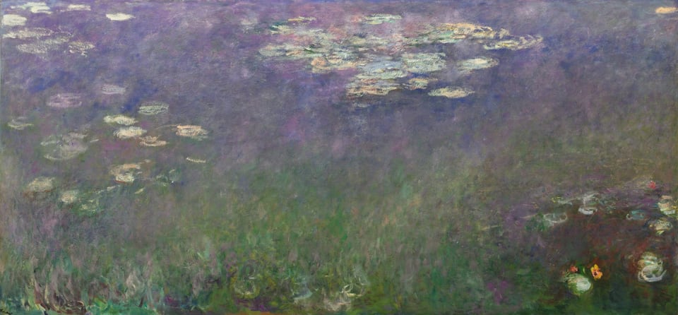 Water Lilies (Agapanthus), by Claude Monet, c. 1915–26