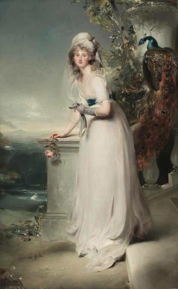 Portrait of Catherine Grey, Lady Manners, by Thomas Lawrence, 1794