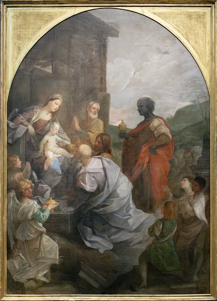 Adoration of the Magi, by Guido Reni, 1642