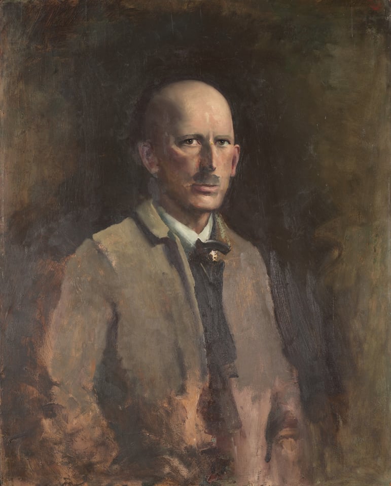 Self-Portrait, by Abbott Handerson Thayer, 1920