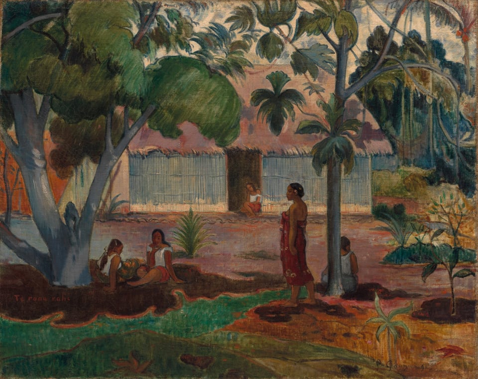 The Large Tree, by Paul Gauguin, 1891