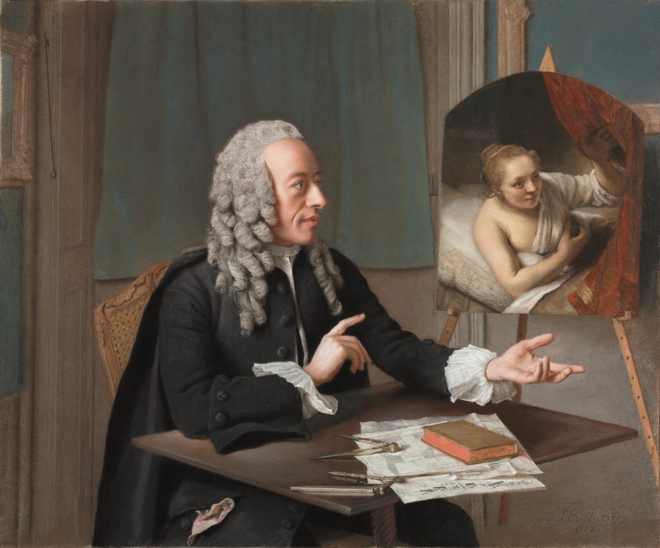 François Tronchin, by Jean Etienne Liotard, 1757