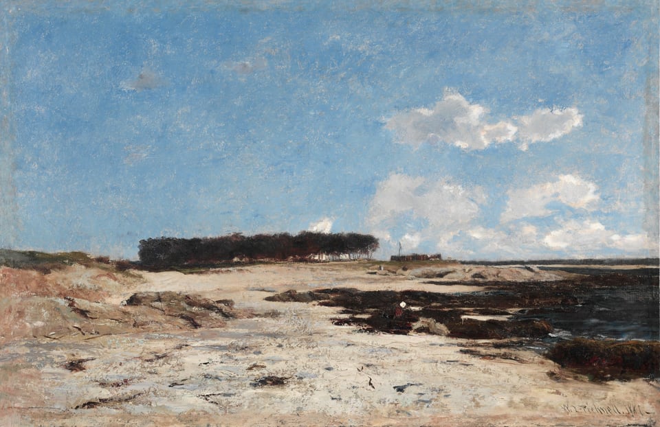 Pointe de Cabellou, Brittany, by William L. Picknell, 1881