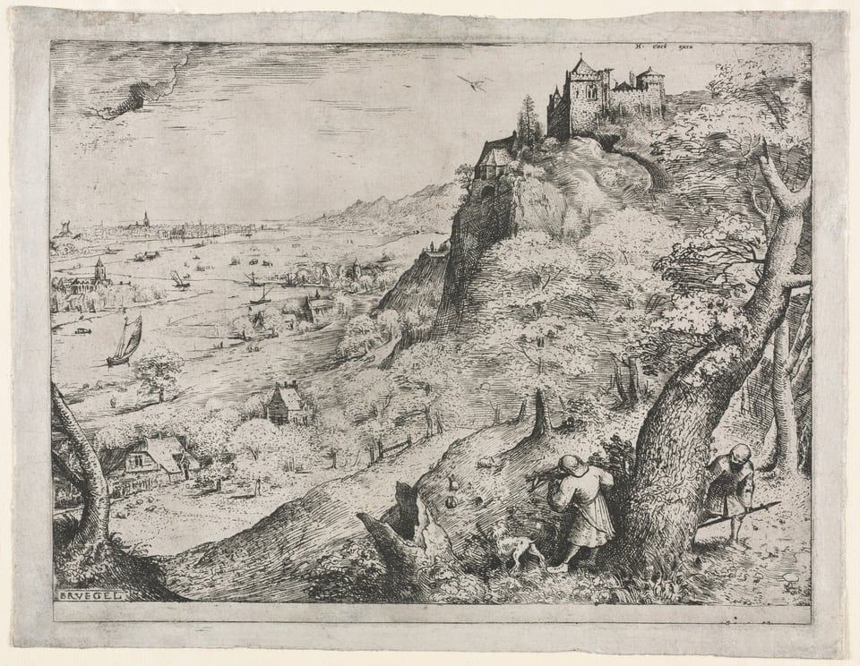 The Rabbit Hunt, by Pieter Bruegel, 1560